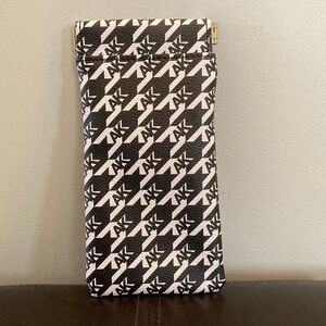 Anne Klein Logo Eyeglass/Sunglasses Case